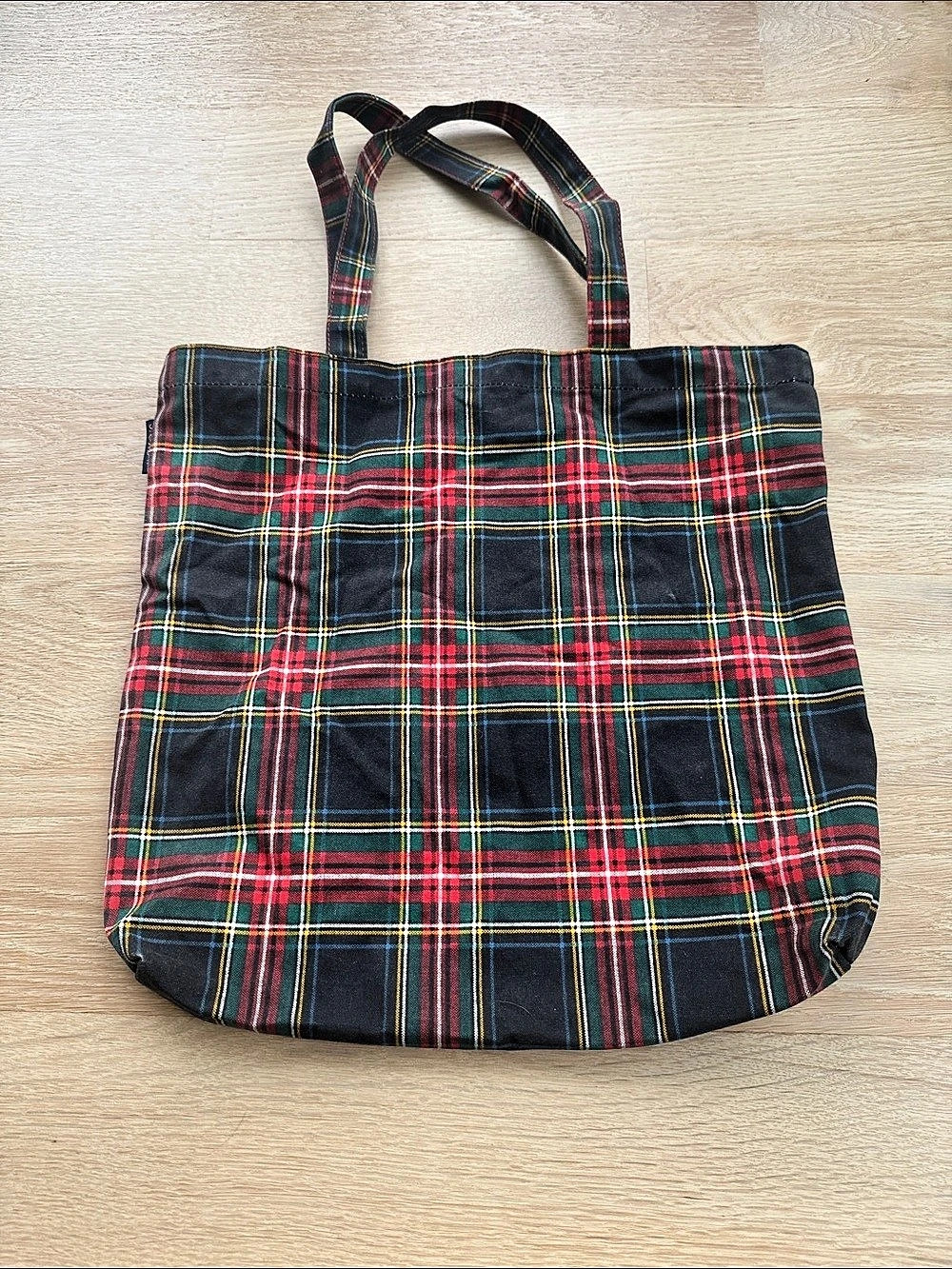 J.CREW Everyday Canvas Tote in Stewart Tartan